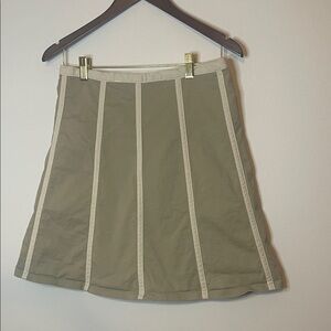 Proenza Schouler for Target Colaboration Khaki A-Line Skirt Size 7
